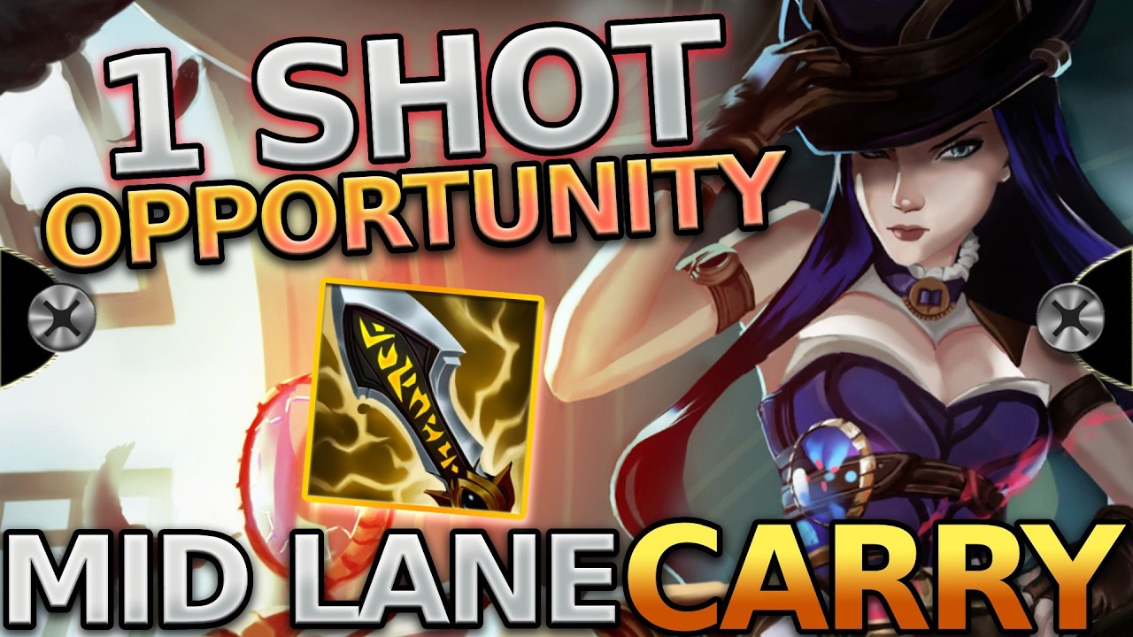 BACK 2 BACK TOP DAMAGE | CAITLYN LEAGUE OF LEGENDS GAMEPLAY 2026 background