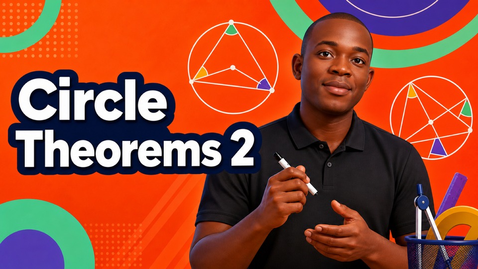 Circle Theorems 2 - Test Prep - 7 - WASSCE - Type Questions 2