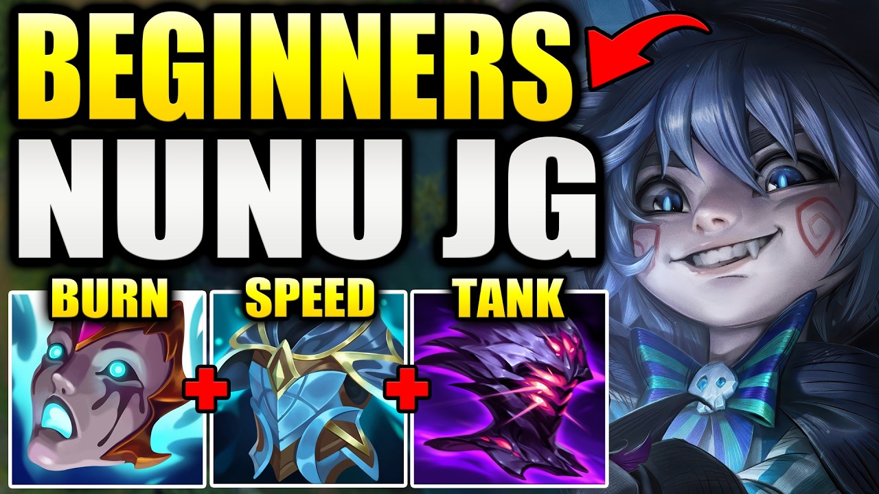 How to NUNU JUNGLE For BEGINNERS In S16! (Full Guide) background