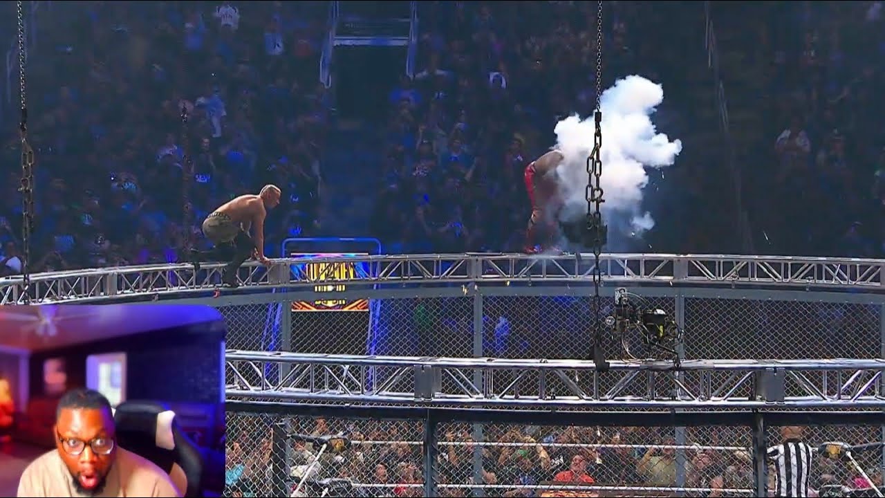 This Match Is BONKERS! Team MJF vs Team Briscoe {AEW Forbidden Door Steel Cage 6.28.26} (REACTION) background