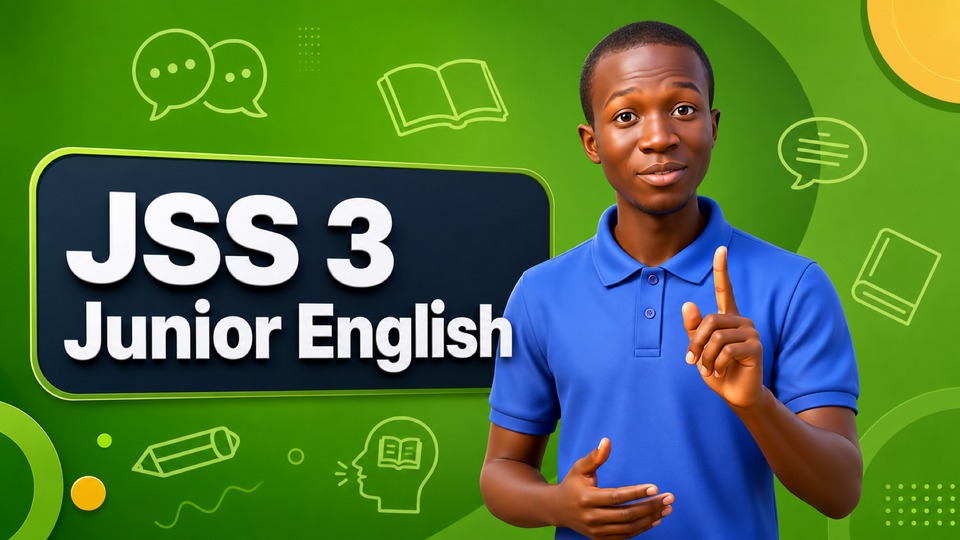 JSS 3 Junior English background