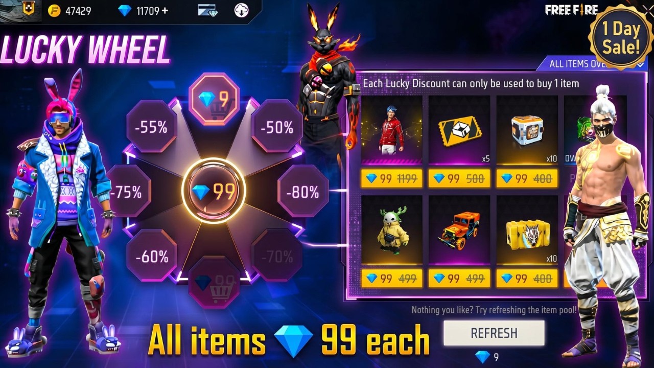 Lucky Wheel Eventđ„| Next Bunny Bundles | Free Fire New Event | Ff New Event | New Event ff background
