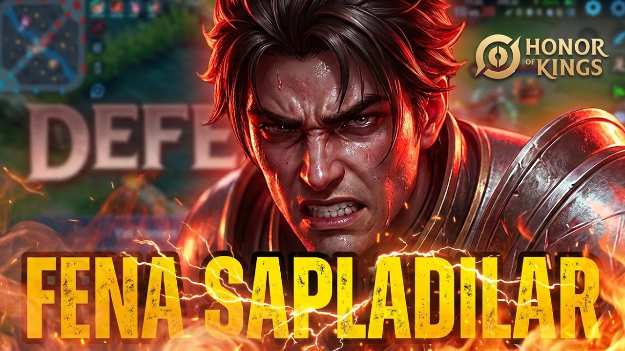 ÇOK FENA SAPLADILAR NEFES ALAMADIK - Honor of Kings background