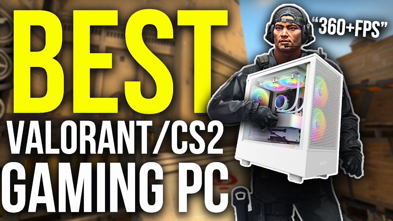 The PERFECT Budget Gaming PC Build for CS2 & VALORANT in 2026 (HIGH FPS) đ„ backdrop