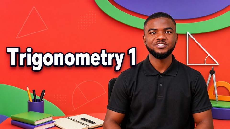 Trigonometry 1 - Test Prep - 13 - WASSCE - Type Questions 1 background