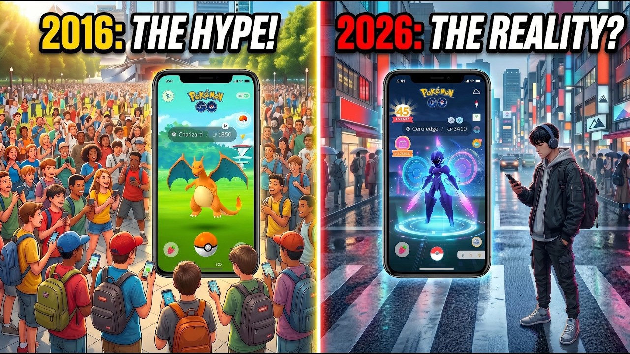 10 Years of Pokémon GO: The Good, The Bad & What's Next background