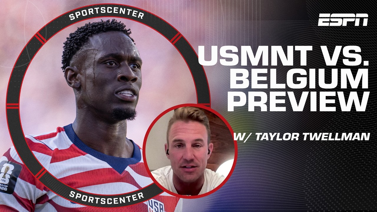 Taylor Twellman on who needs to step up with Folarin Balogun out for USMNT | SportsCenter background