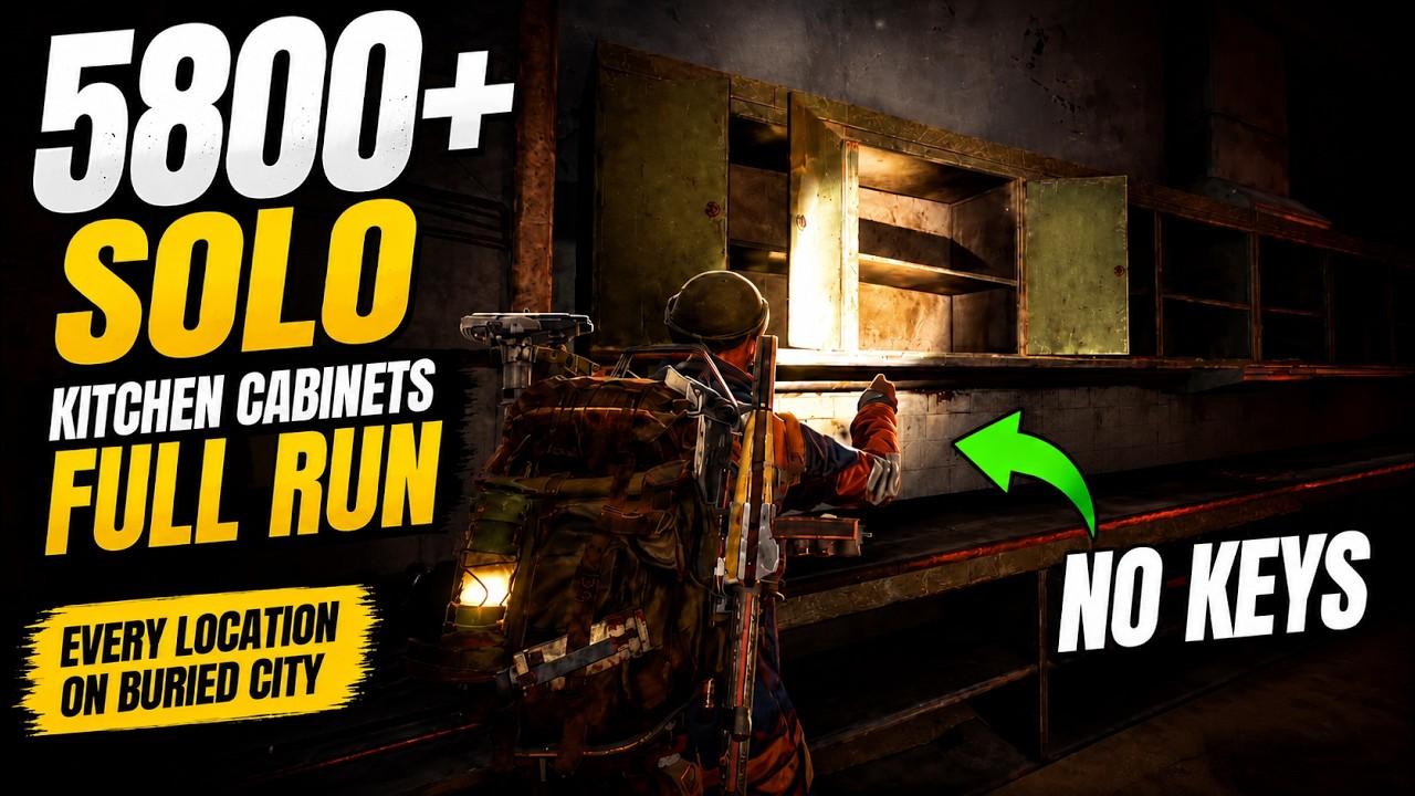 ARC Raiders Kitchen Cabinets Guide | EVERY Location + 5800 SOLO Full Run background