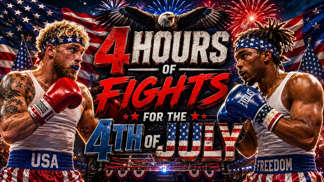 Freedom FIGHTS! over 4 Hours of Fights on the 4th of JULY 2026-07-05 06:36 background
