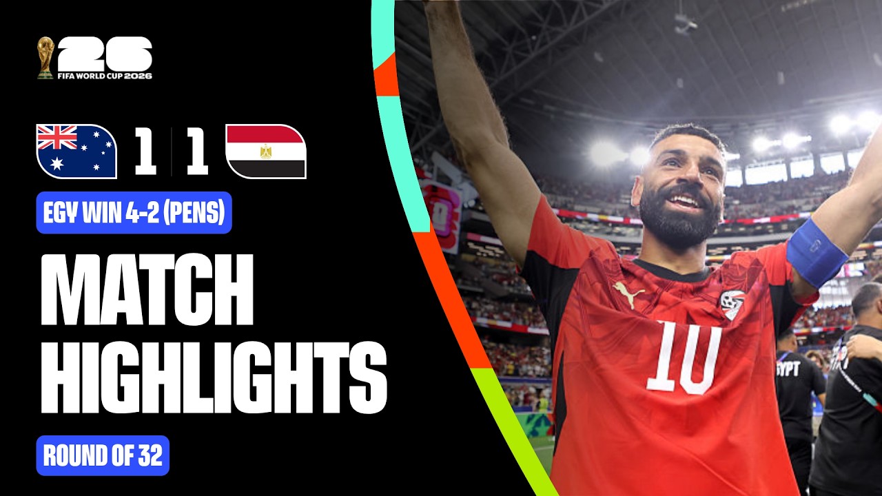 Highlights | Australia (2)1-1(4) Egypt | FIFA World Cup 2026™ background