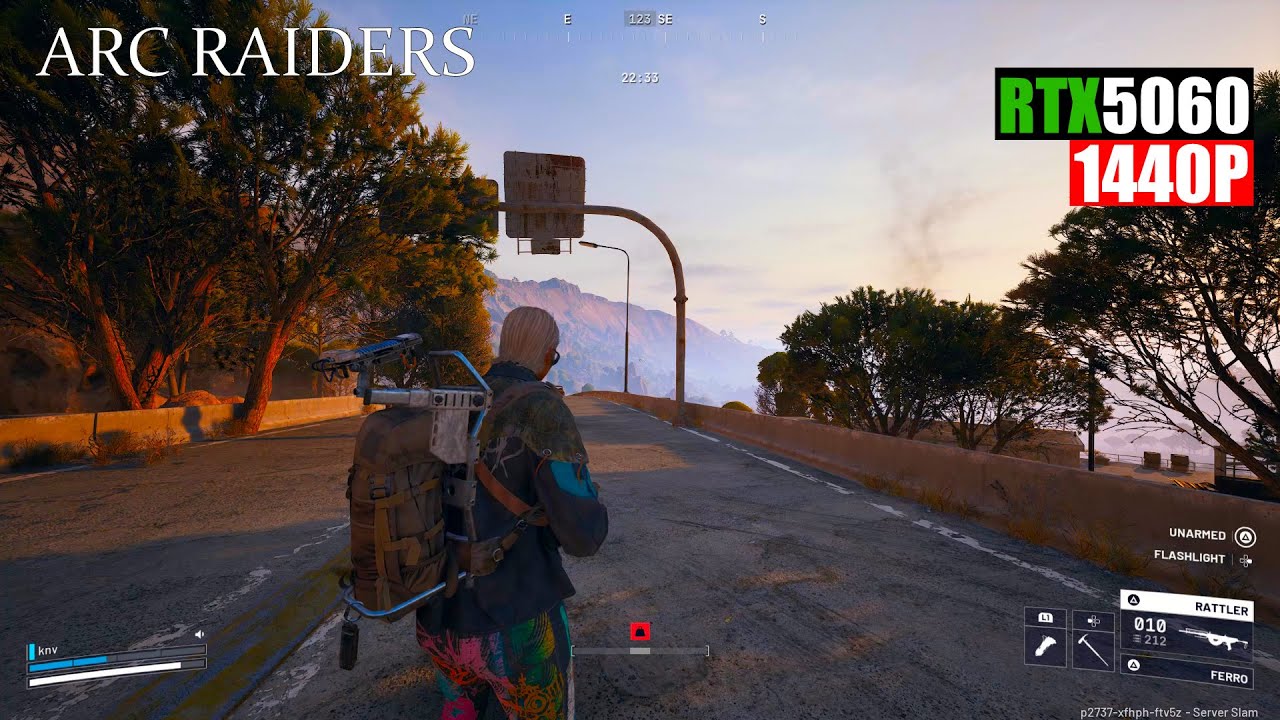 ARC Raiders Open Test on RTX 5060 Laptop – Surprisingly Smooth Gameplay! background