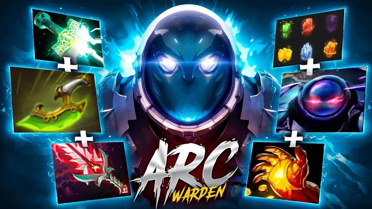 СТИЛЬ УБИЙЦЫ - ТОП 1 АРК ВАРДЕН на ВЫСОКОМ ММР | Nline Arc Warden Dota 2 background