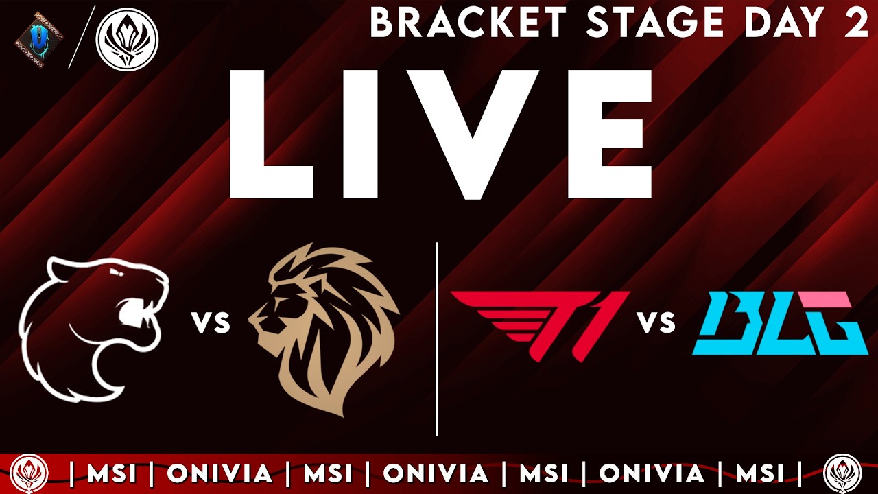 FURIA vs LYON | T1 vs BLG | MSI 2026 Bracket | Live with Nymaera and Initialise #MSI2026 background