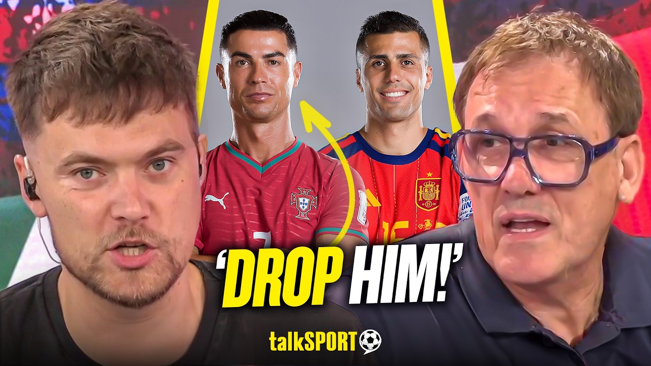 Tony Cascarino URGES Portugal to DROP Cristiano Ronaldo for Spain Clash! background