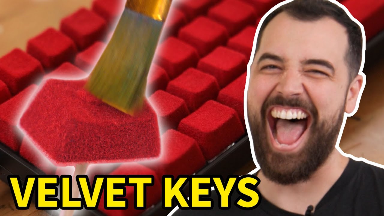 Making the most luxurious keyboard you can’t buy background