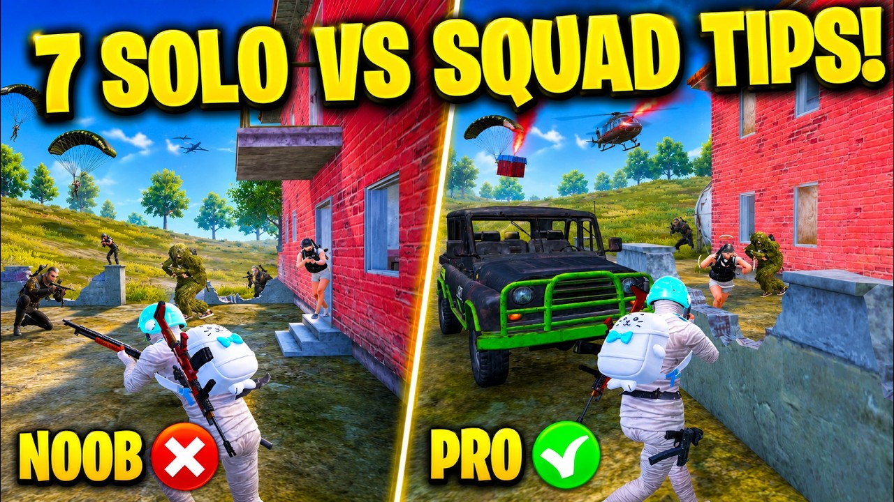 How to DOMINATE Solo vs Squad Like a Pro! (7 Tips) background