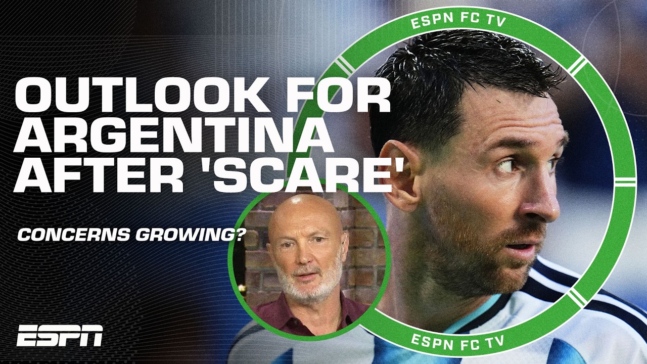ARGENTINA LOOKED FATIGUED! 🚨 Argentina's 'scare' vs. Cape Verde CAME AS A SHOCK - Burley | ESPN FC background