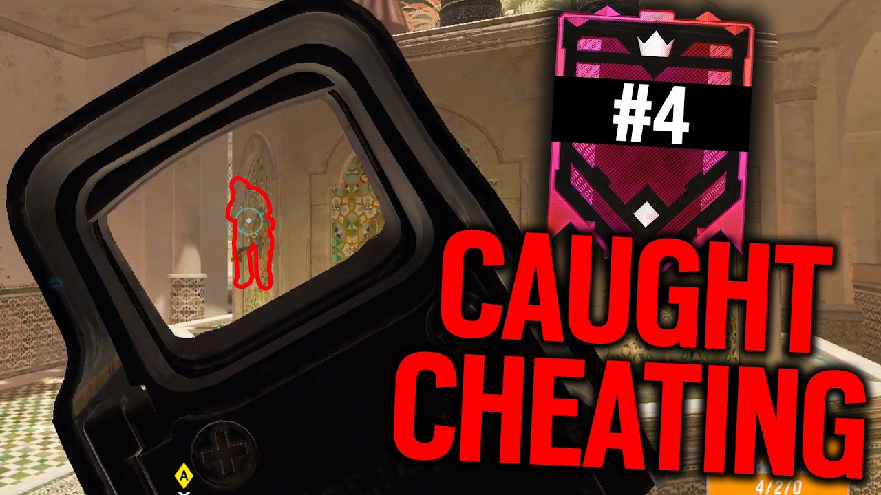 #4 SIEGE CHAMP EXPOSED FOR CHEATING (HE WENT FULL BLATANT) background