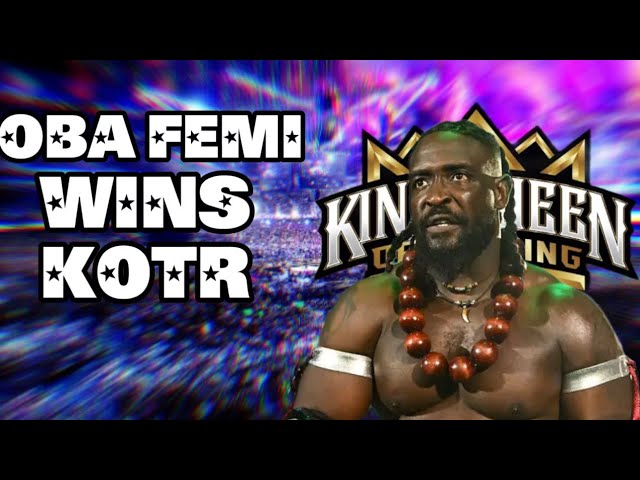 Oba Femi Wins Men’s King Of The Ring background