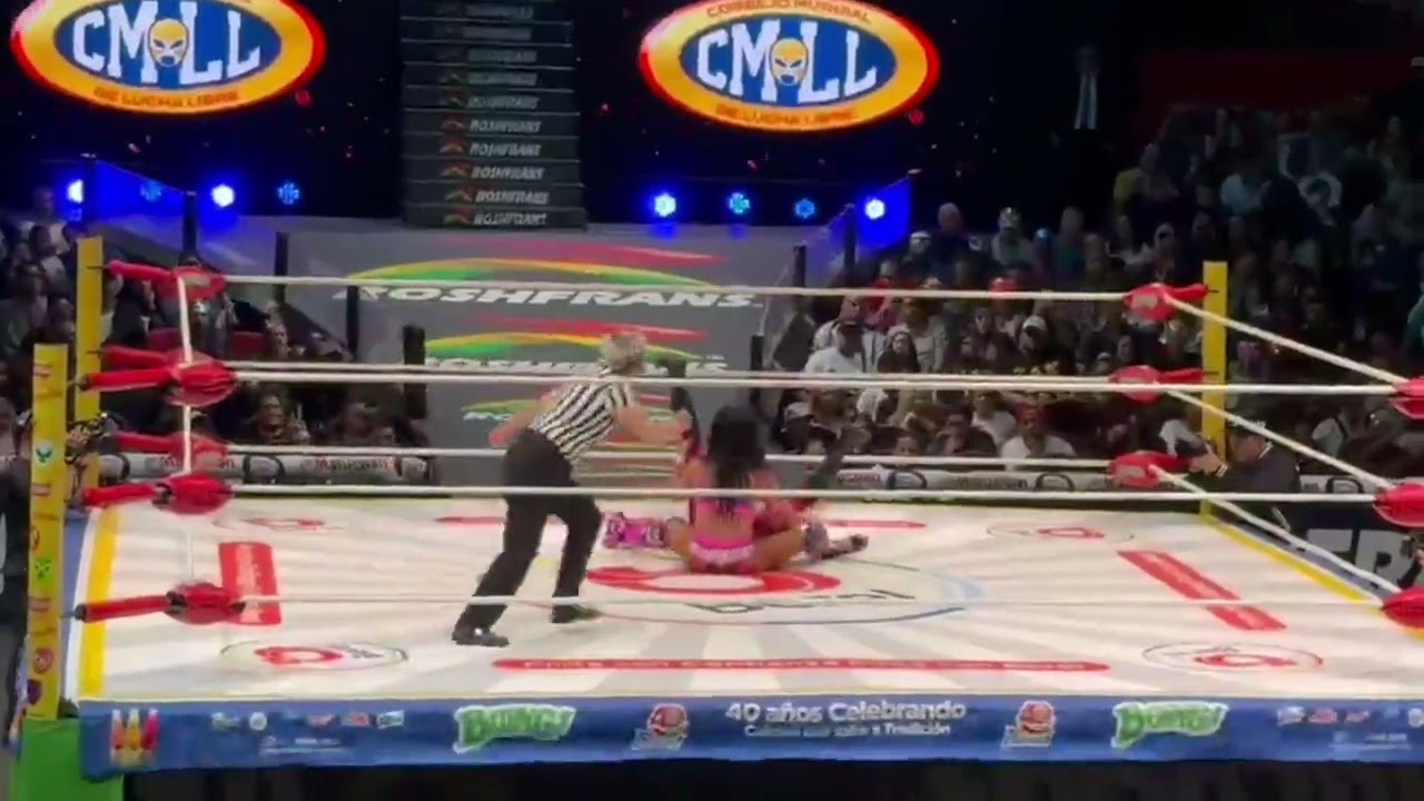 Reporte CMLL: Tessa Blanchard y Garra Negra ЁЯЖЪ Persephone y Keyra backdrop