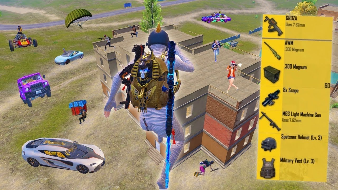 NEW BEST LOOT GAMEPLAY in APARTMENTS😱 AWM + GROZA | PUBG Mobile - BGMI background
