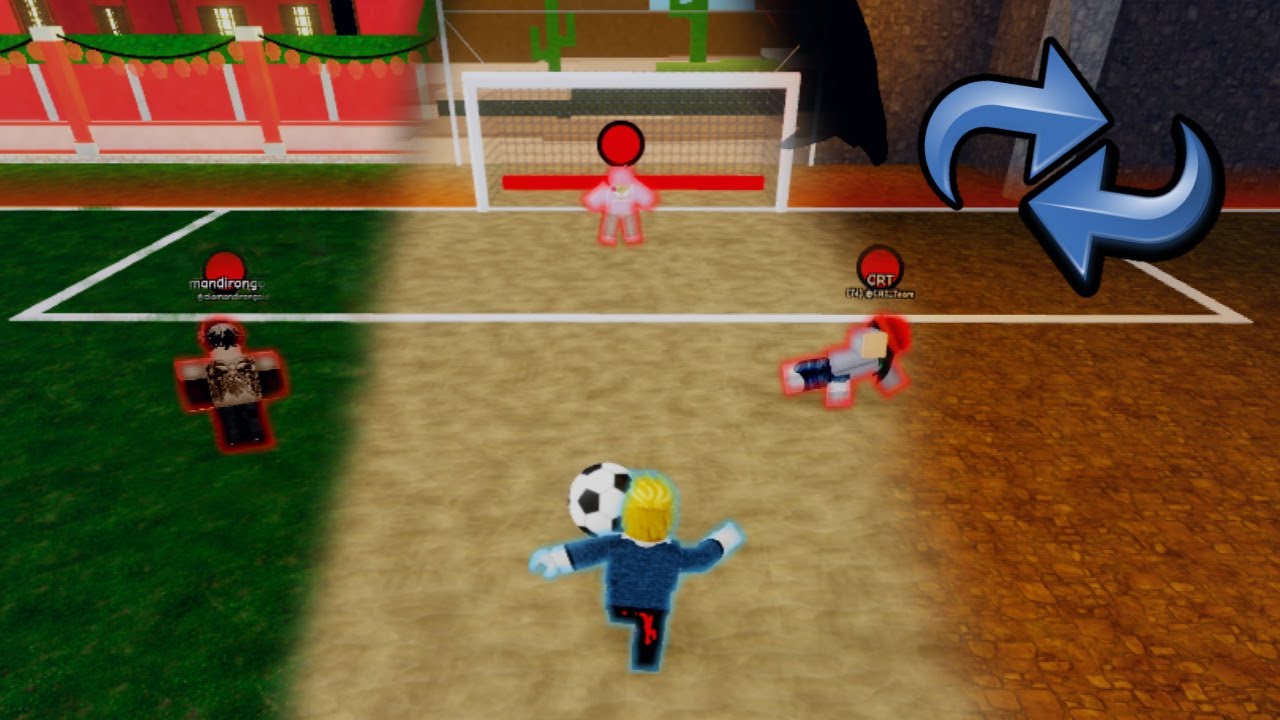 if I score... the map CHANGES (TPS: Street Soccer) background
