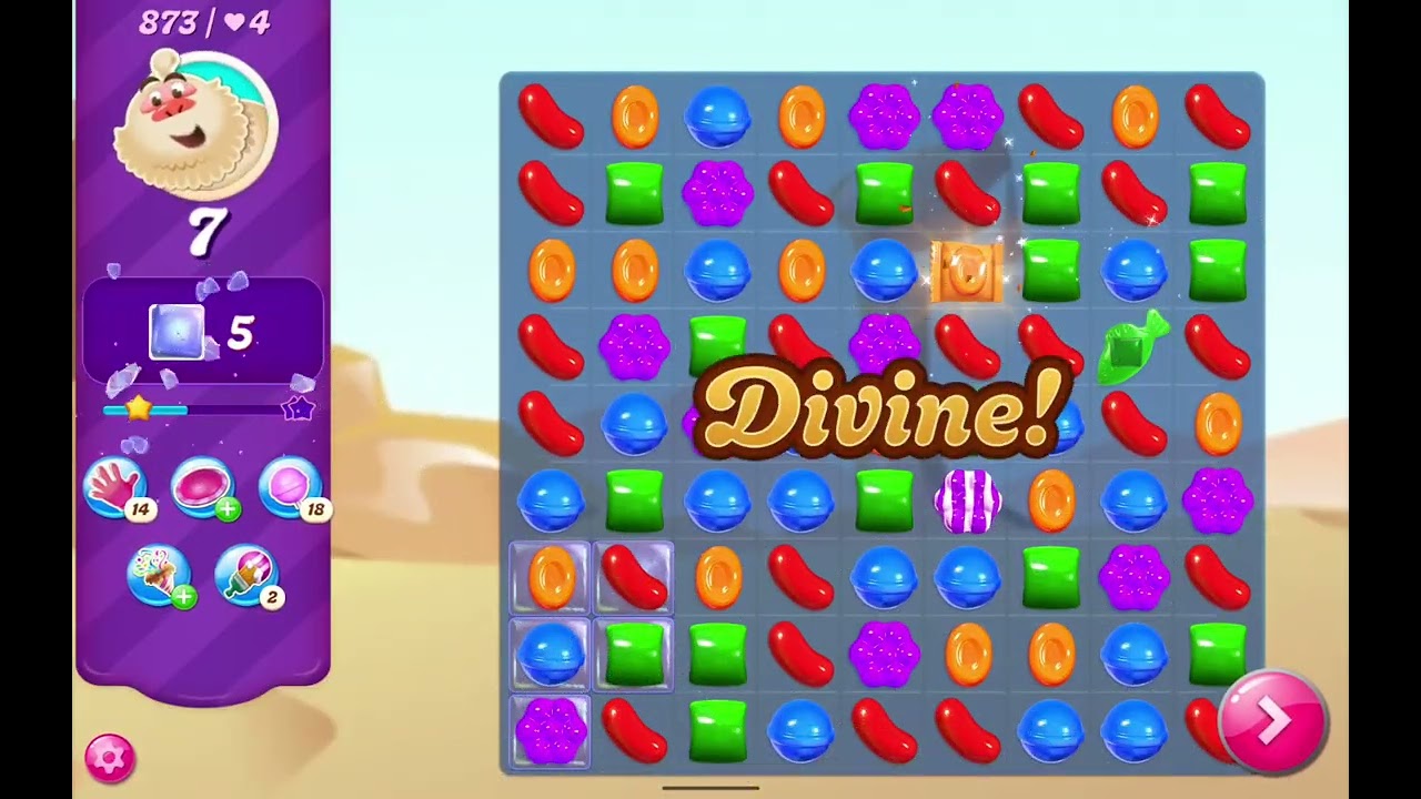 Candy Crush Saga Levels 871 To 910 background