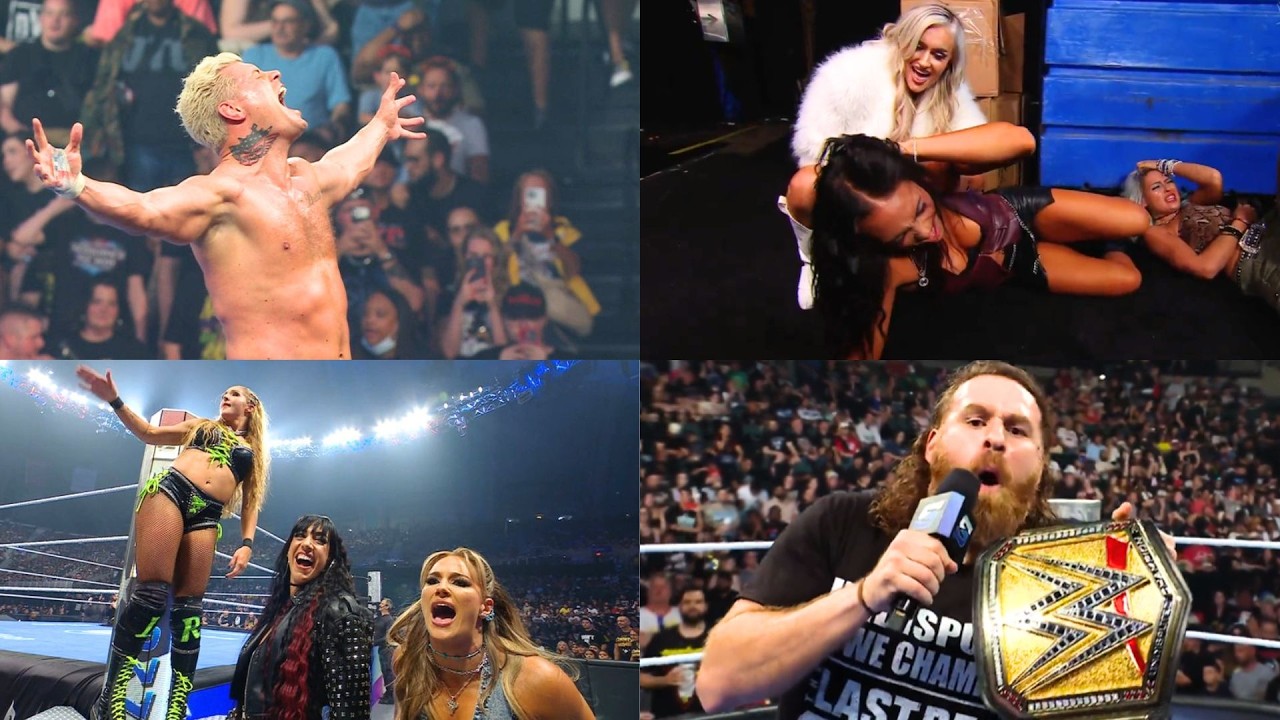 WWE SmackDown 07/03/26 Results- Cody vs Sami Set For Raw, Blake Monroe Attacks, Sami's Celebration 🔥 background
