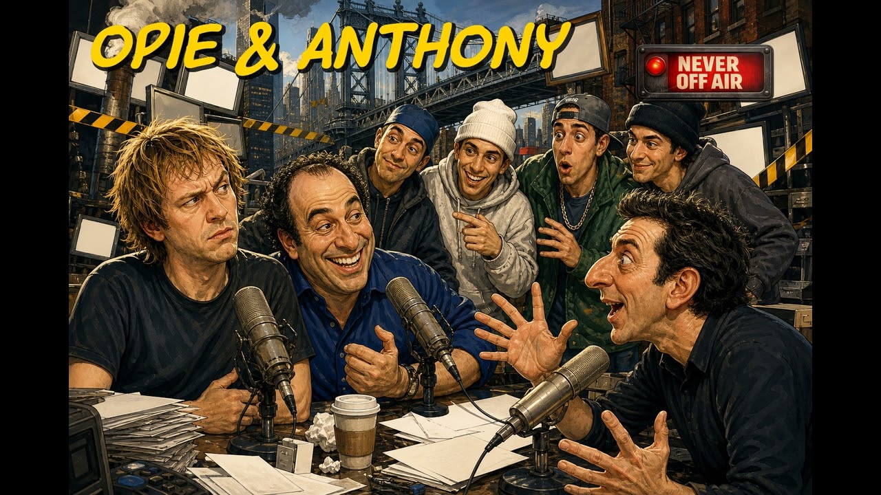 Opie & Anthony - January 9, 2014 - Christie Bridgegate, Joel McHale, Impractical Jokers background