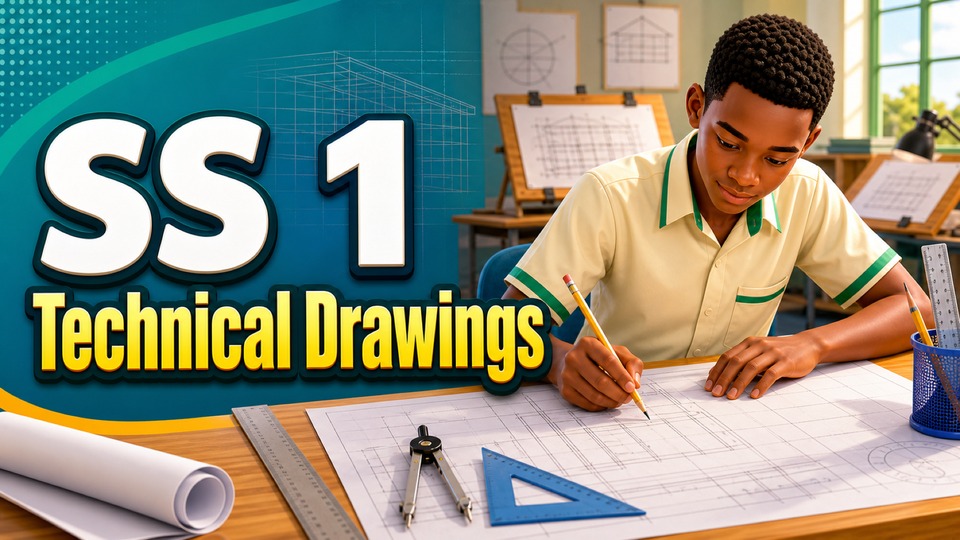 SS1 Technical Drawings background