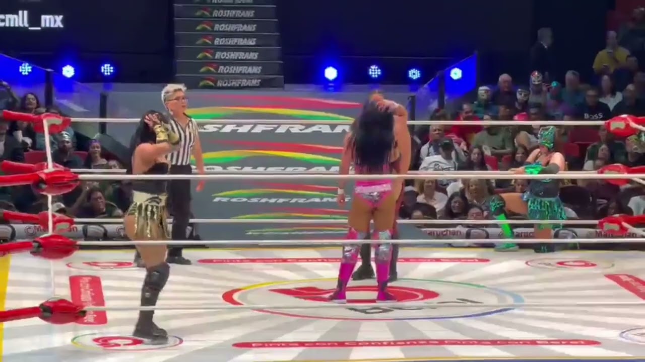 Ánimos encendidos, Tessa Blanchard reta por su campeonato a Persephone background
