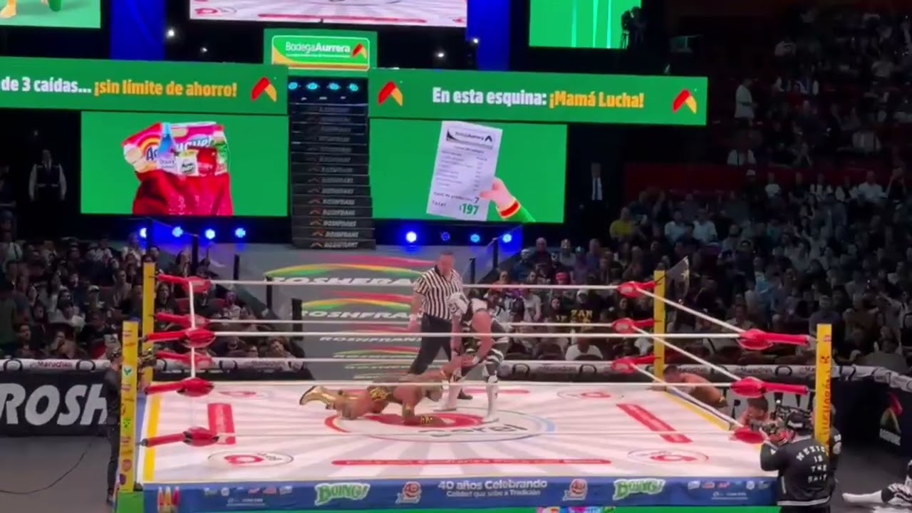 Reporte CMLL: Pólvora, El Coyote y Vaquero Jr. 🆚 Felino Jr., El Cobarde e Hijo de Stuka Jr. background