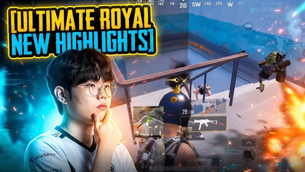 PUBG MOBILE SOUTH KOREA😱FN-OSAL🚨Ultimate Royal New Gameplay’s Highlights |EP26) background