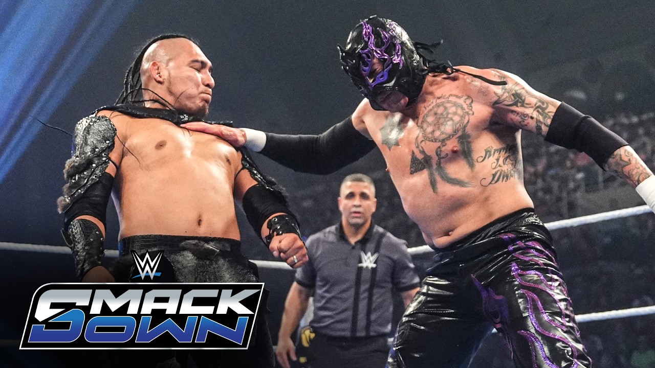 Rey Fenix retains against El Hijo del Vikingo: SmackDown highlights, July 3, 2026 background