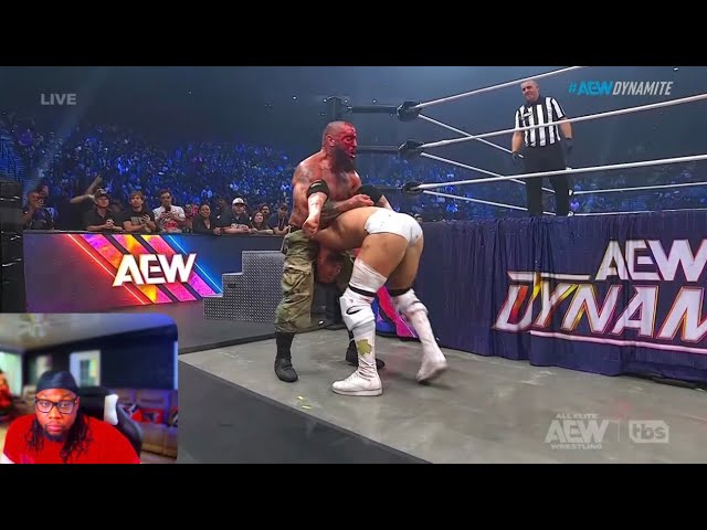 MJF vs Mark Briscoe {AEW Dynamite 7.1.26} AEW World Championship Match (REACTION) background