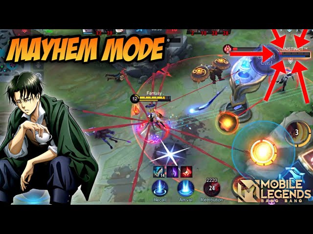 THE MOST SATISFYING FANNY MONTAGE ?!! MAYHEM MODE !! - Mobile Legends Bang Bang background