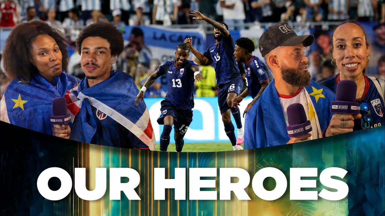 Cape Verde Fans Still See Their Team as Heroes After World Cup Exit 🇨🇻❤️ background