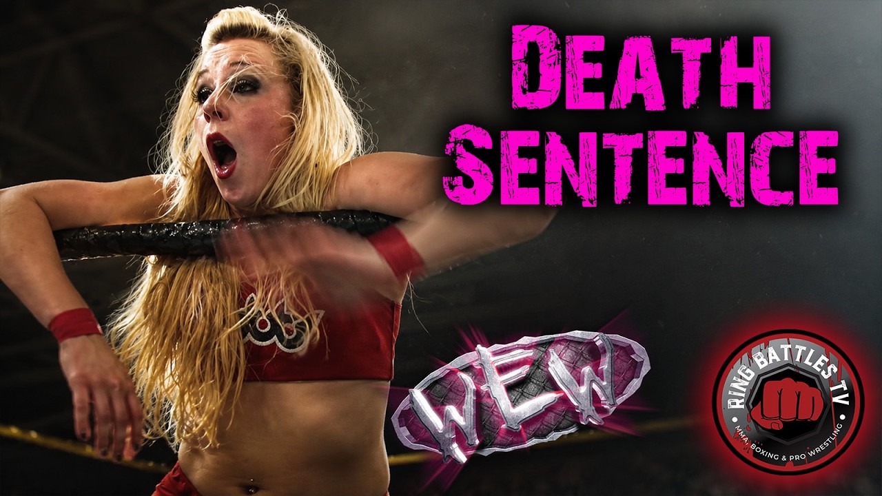 Women's Extreme Wrestling | Death Sentence | Hardcore Women's Wrestling | Ring Battles TV background