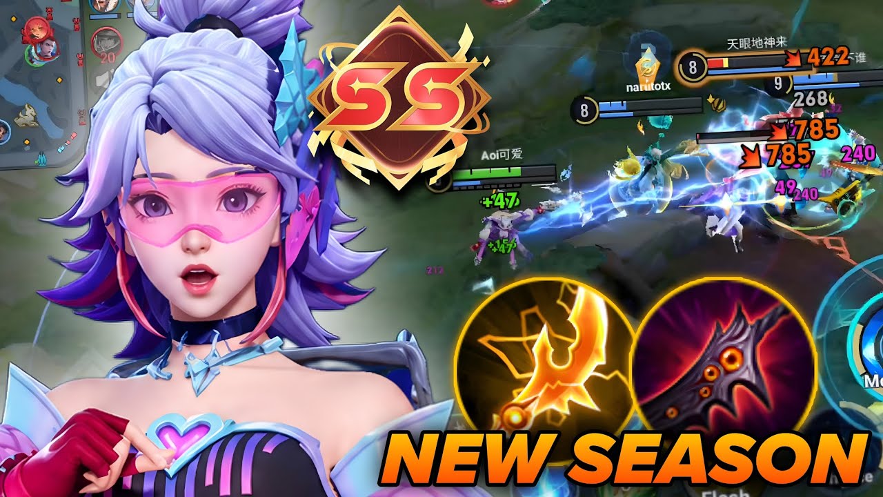 SS! FLOWBORN MARKSMAN SPARKFORGED DAGGER IS STILL BROKEN IN THE NEW SEASON! | HONOR OF KINGS background