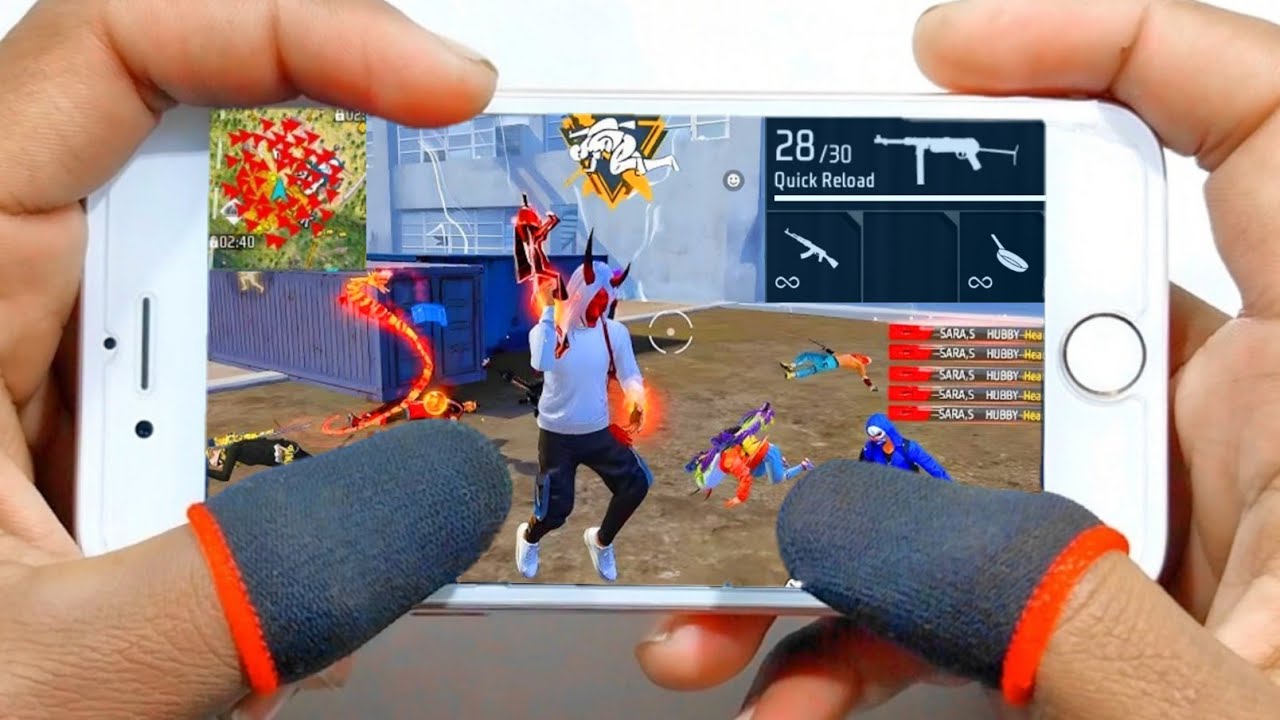 Iphone 6s Lag fix Free Fire Gameplay test settings revel My HUD+DPI+ MACRO 1 old testing đ„ background