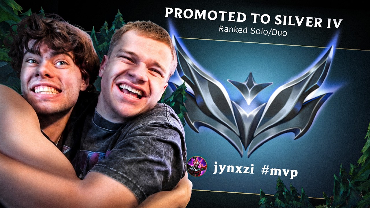 I Coached Jynxzi From BRONZE 4 to SILVER 4 in 72 Hours - League of Legends IRL Marathon background