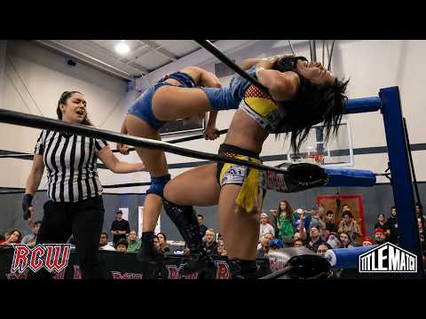 Madi Wrenkowski vs Danni Bee - RCW Women's Wrestling Throwback background
