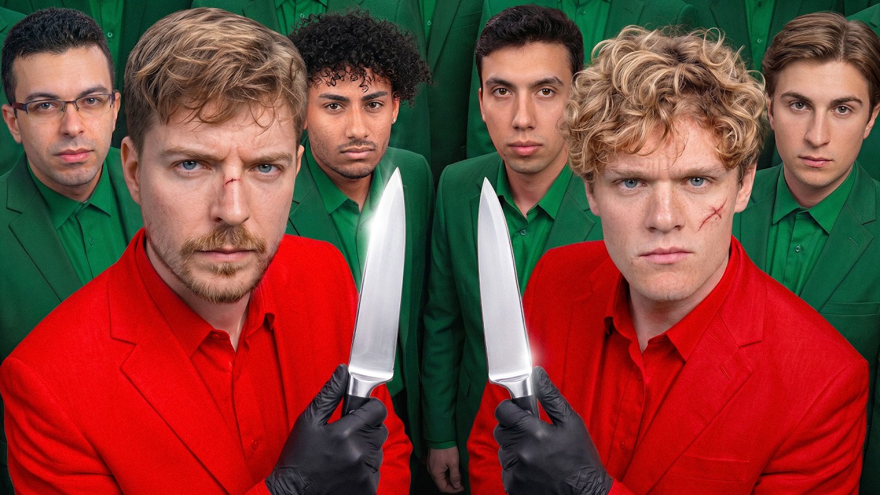 10 YouTubers vs 2 Secret Traitors background