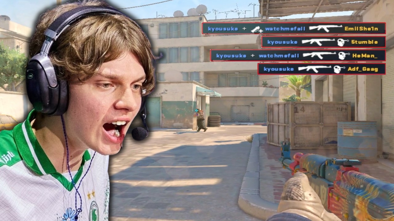 10 minutes of kyousuke FACEIT domination (June) background