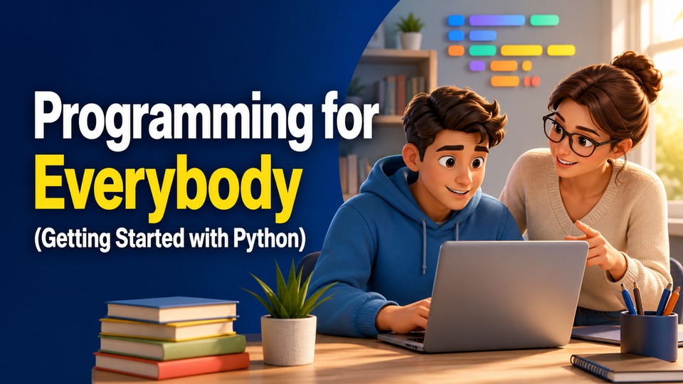 Programming for Everybody (Getting Started with Python) background