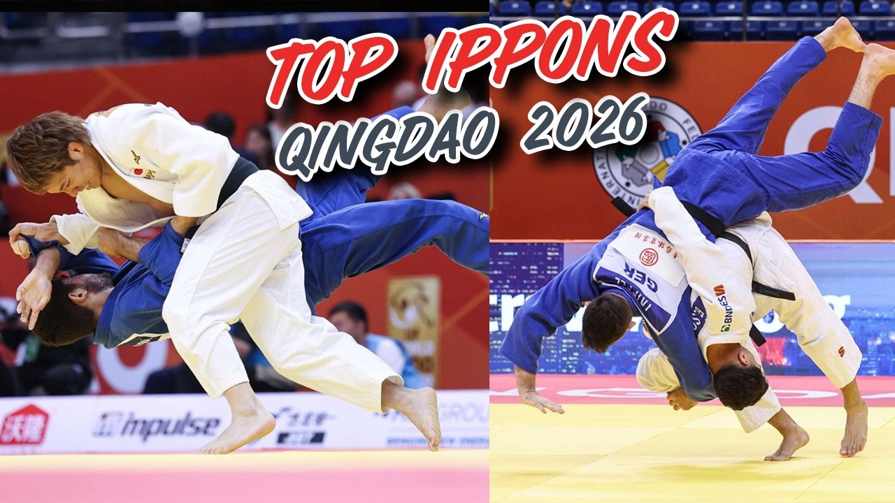 TOP IPPONS! Qingdao Judo GP 2026 background