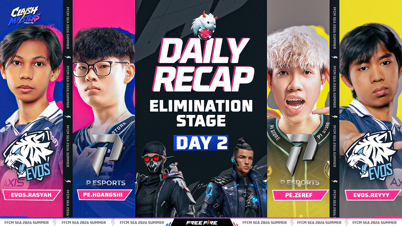 Daily Recap: Elimination Stage Day 2 FFCM SEA background