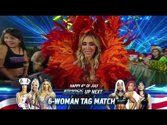 6 Woman Tag Team Match 1/2 background