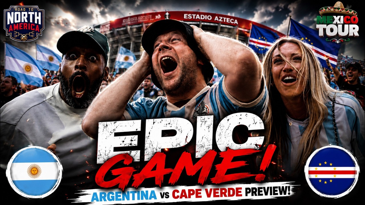 UNREAL SCENES | Cape Verde NEARLY SHOCK Argentina 3-2 Cape Verde background