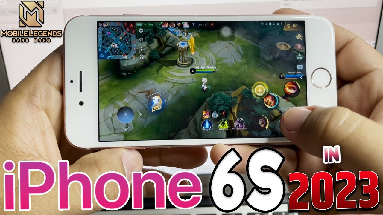 Mobile Legends: BangBang Game Test on iPhone 6S in 2023? | STILL PLAYABLE @ ULTRA SETTING THIS 2023? background